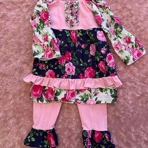 Toddler girls boutique set
